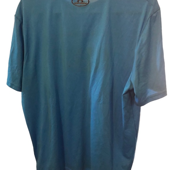 Under Armour Basketball T-shirt teal/yellow XL Loose fit - Picture 7 of 7